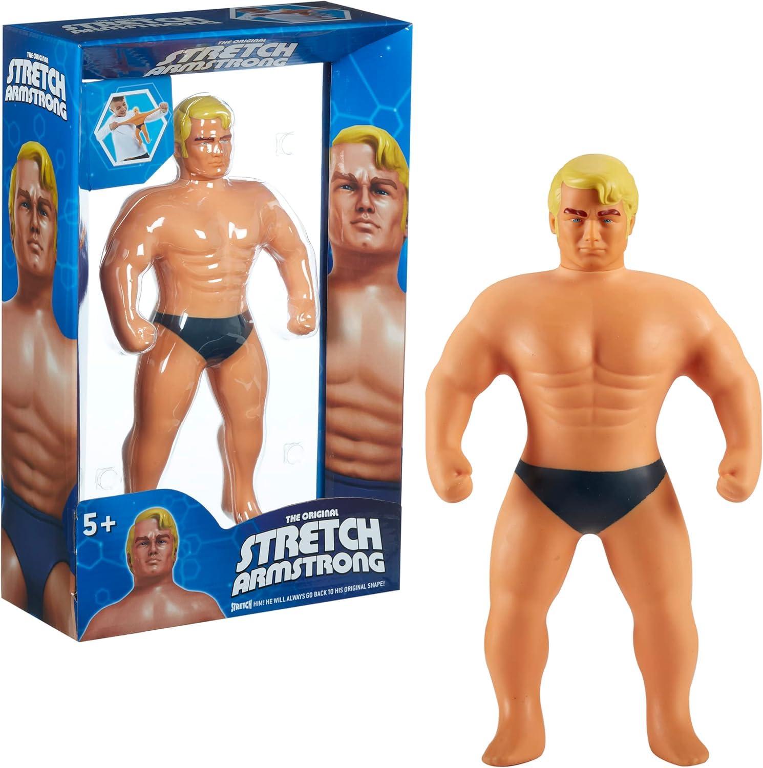 STRETCH ARMSTRONG Original Giant Stretch Toy - Stretchable Action Figure - 1 ct (Pack of 1)
