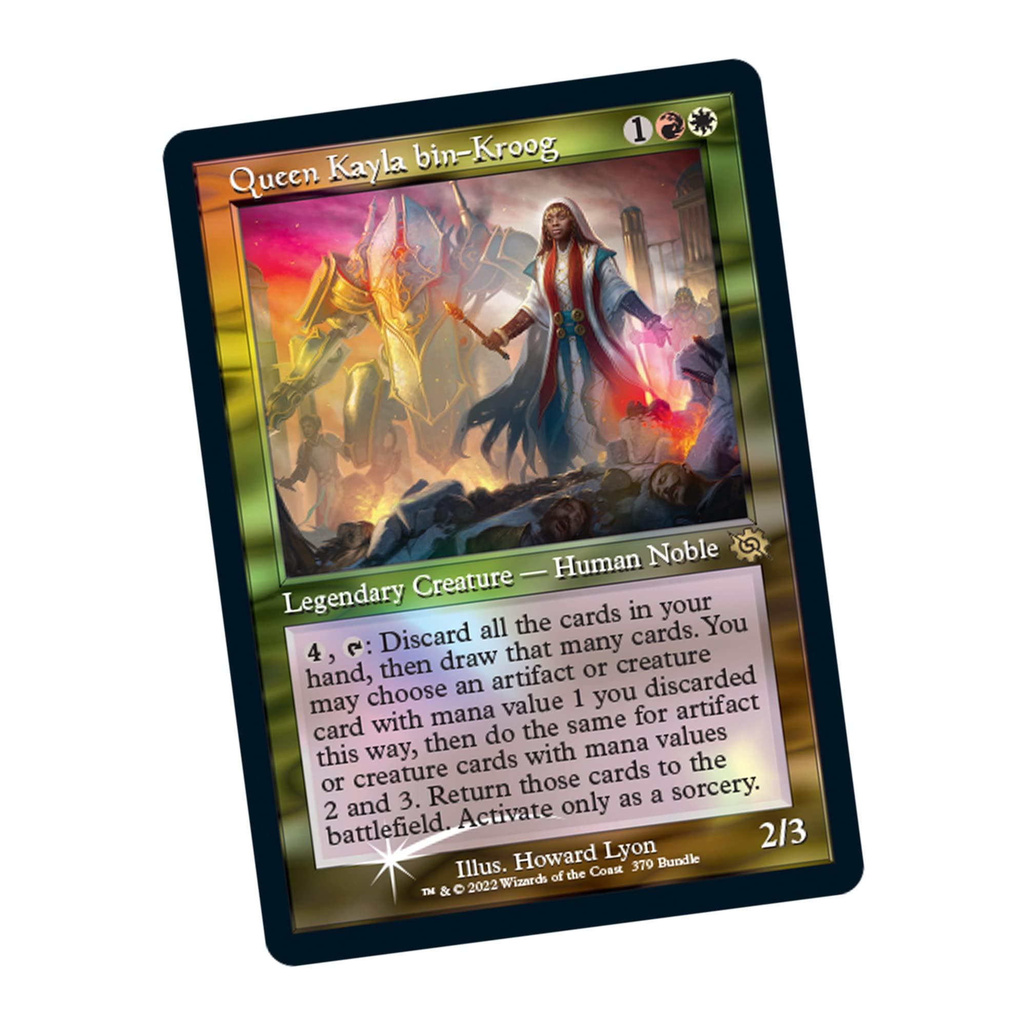 Magic The Gathering Magic The Gathering The Brothers War Bundle | Transformers Card, 8 Set Boosters, and Accessories