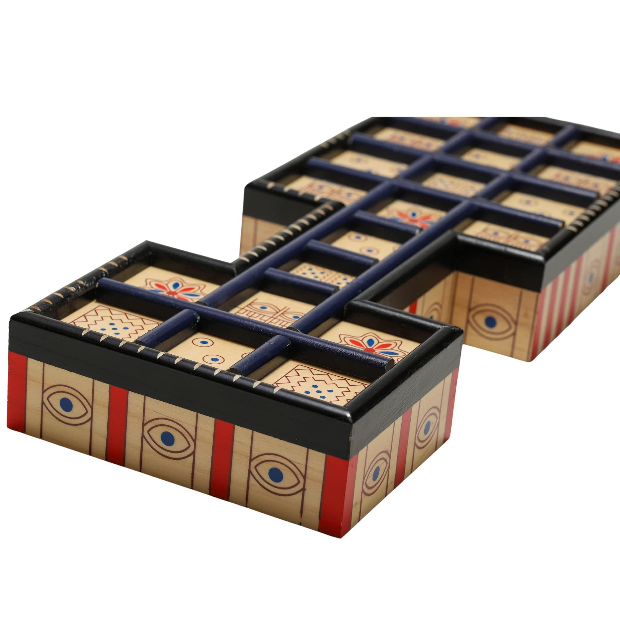 RNK Gaming RNK Gaming The Royal Game of Ur Board Game Ancient Strategy Board Game for 2 Players, Fast-Paced and Easy to Learn, Over 4500 Years Old