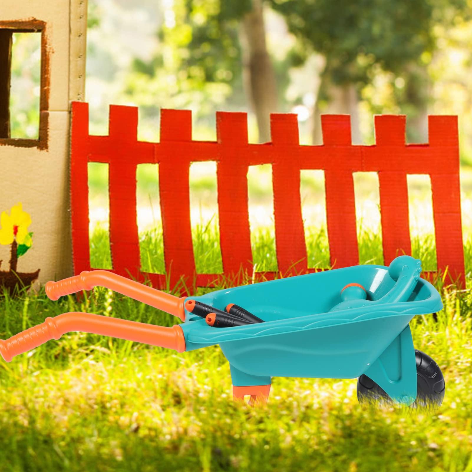 TOYANDONA TOYANDONA 1 Set Children\'s Toy Set Portable Watering Can Garden Planting Toys Sandbox Shovels Kids Hand Garden Tools Beach Sandbox Toy Kids Wheelbarrow Toddler Small Plastic Play Sand Set