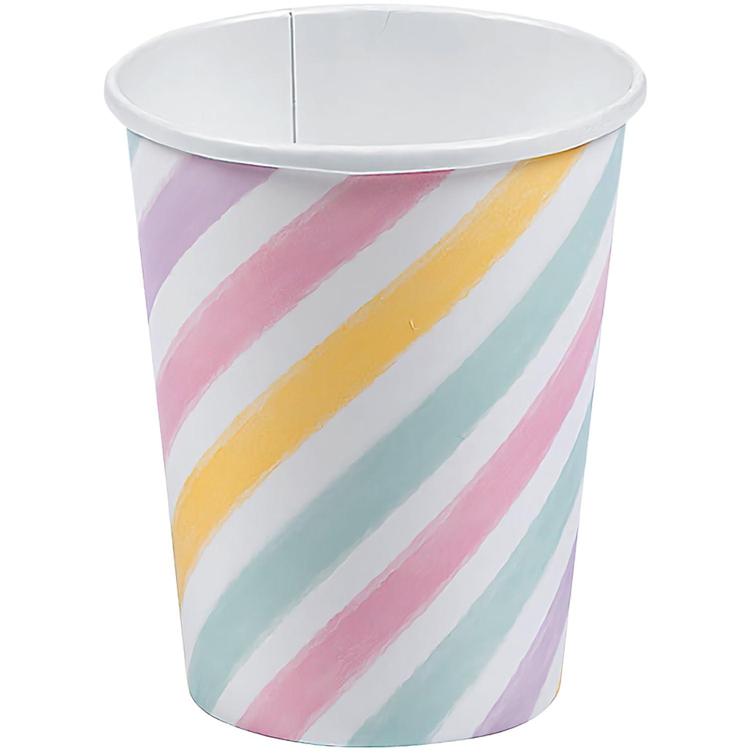 Fun Express Fun Express - Unicorn Sparkle Cup (9oz) for Birthday - Party Supplies - Licensed Tableware - Licensed Cups - Birthday - 8 Pieces