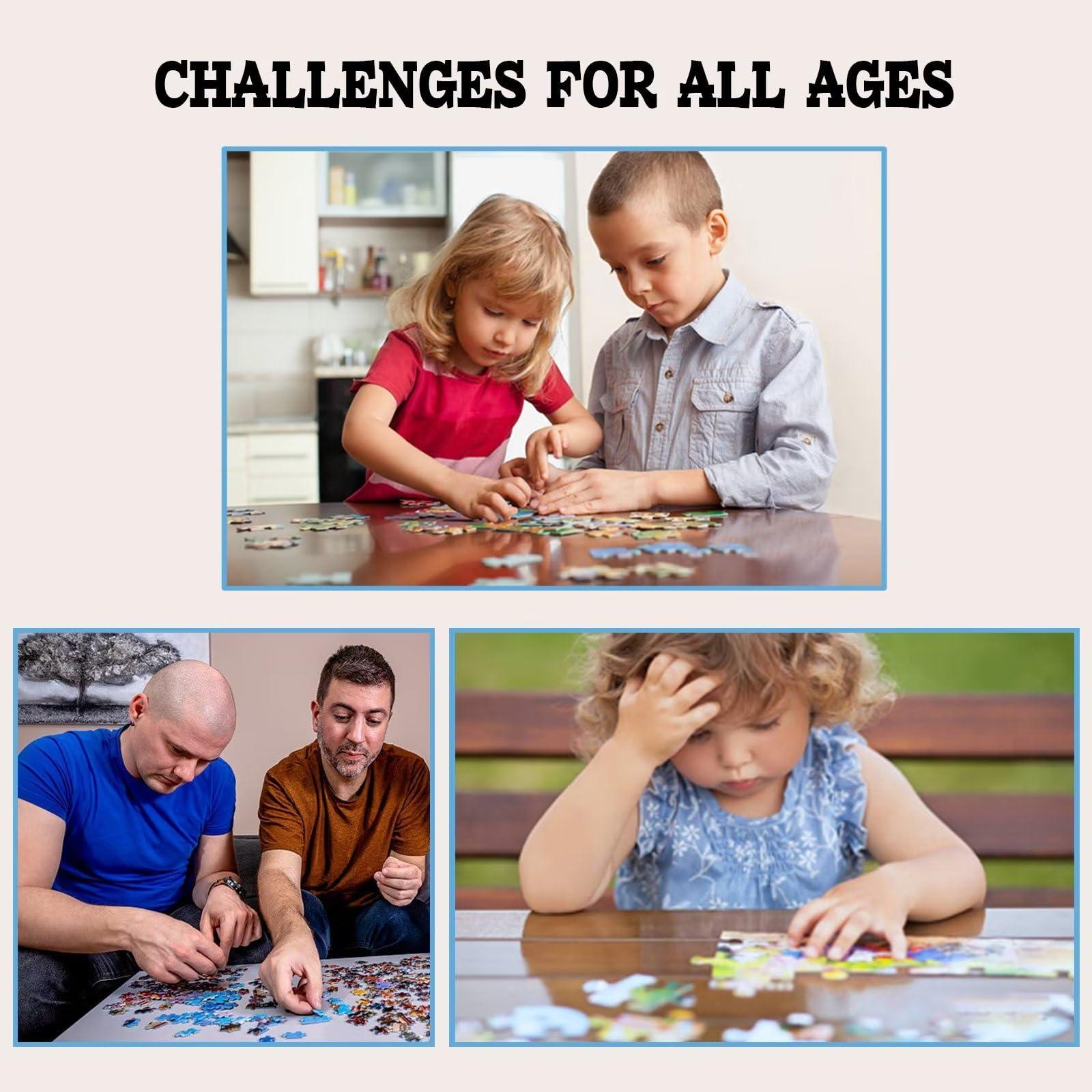 CRAFTHUB CRAFTHUB Cocker Spaniel Wooden Jigsaw Puzzle and Mounting Kit for Adults and Kids, A3 Size