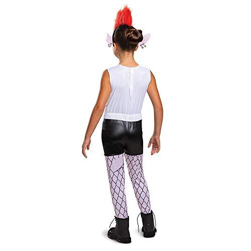 Disguise Trolls World Tour Barb Costume, Trolls World Tour Children's Classic Dress Up Outfit for Girls, Kids Size Extra Small (3T-4T), 105169M