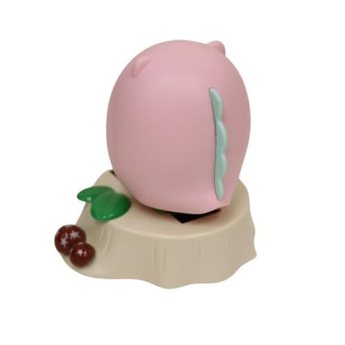 USA MJ TABLE .COM Solar Powered Dancing Bobble Head Figure, 3.5\" Height, Pink