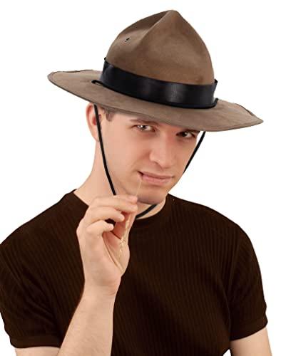 Forum Novelties Forum Novelties Men's Hat-Brown Mountie Party Supplies, Standard 73653, Black