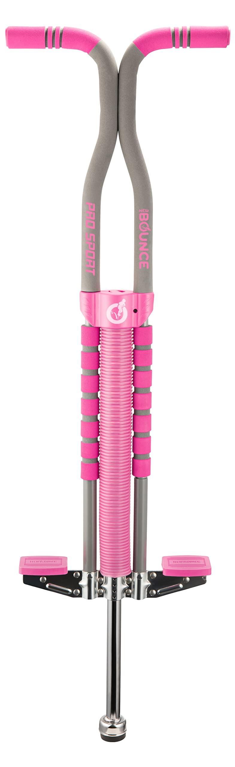 New Bounce New Bounce Pogo Stick for Kids - Pogo Sticks for Ages 9 and Up, 80 to 160 Lbs - Pro Sport Edition, Quality, Easy Grip, PogoStick for Hours of Wholesome Fun