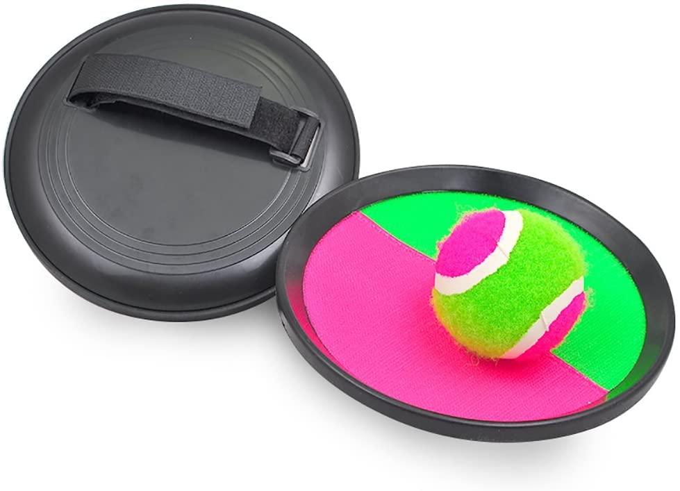 Star Magic Magic Ball Toss Catching Game Kids Play Set Magic Ball Toss Mitt Paddle Pack (4 Pack)