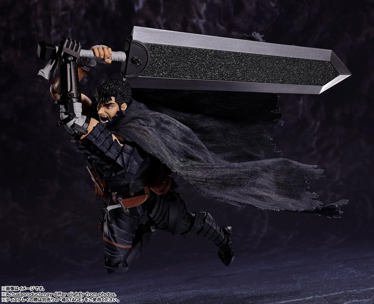 TAMASHII NATIONS TAMASHII NATIONS - Berserk - Guts (Berserker Armor), Bandai Spirits S.H.Figuarts Action Figure