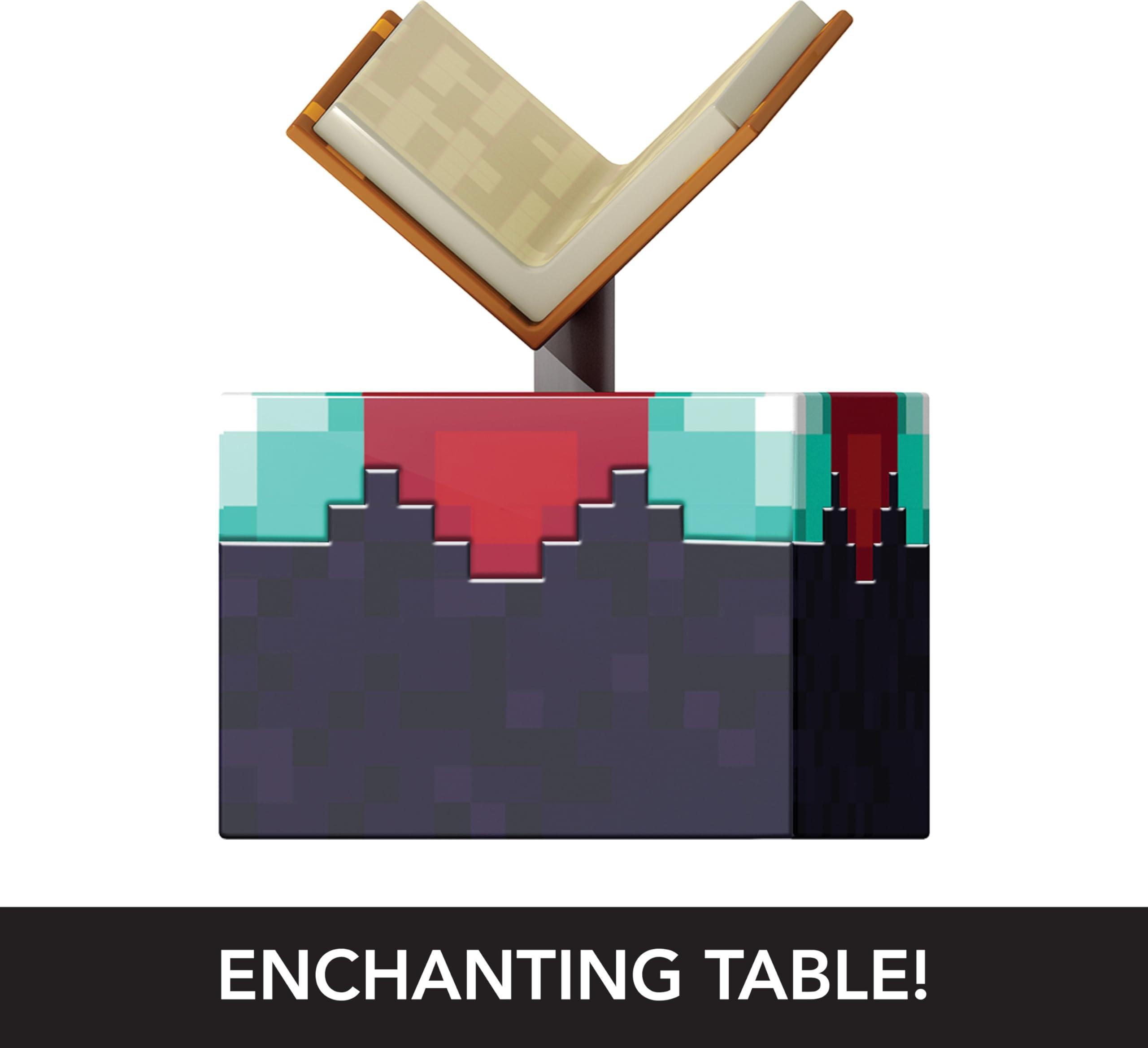 Mattel Mattel Minecraft Diamond Level Steve Action Figure with 3 Accessories, 5.5-in Collector Scale & Pixelated Design