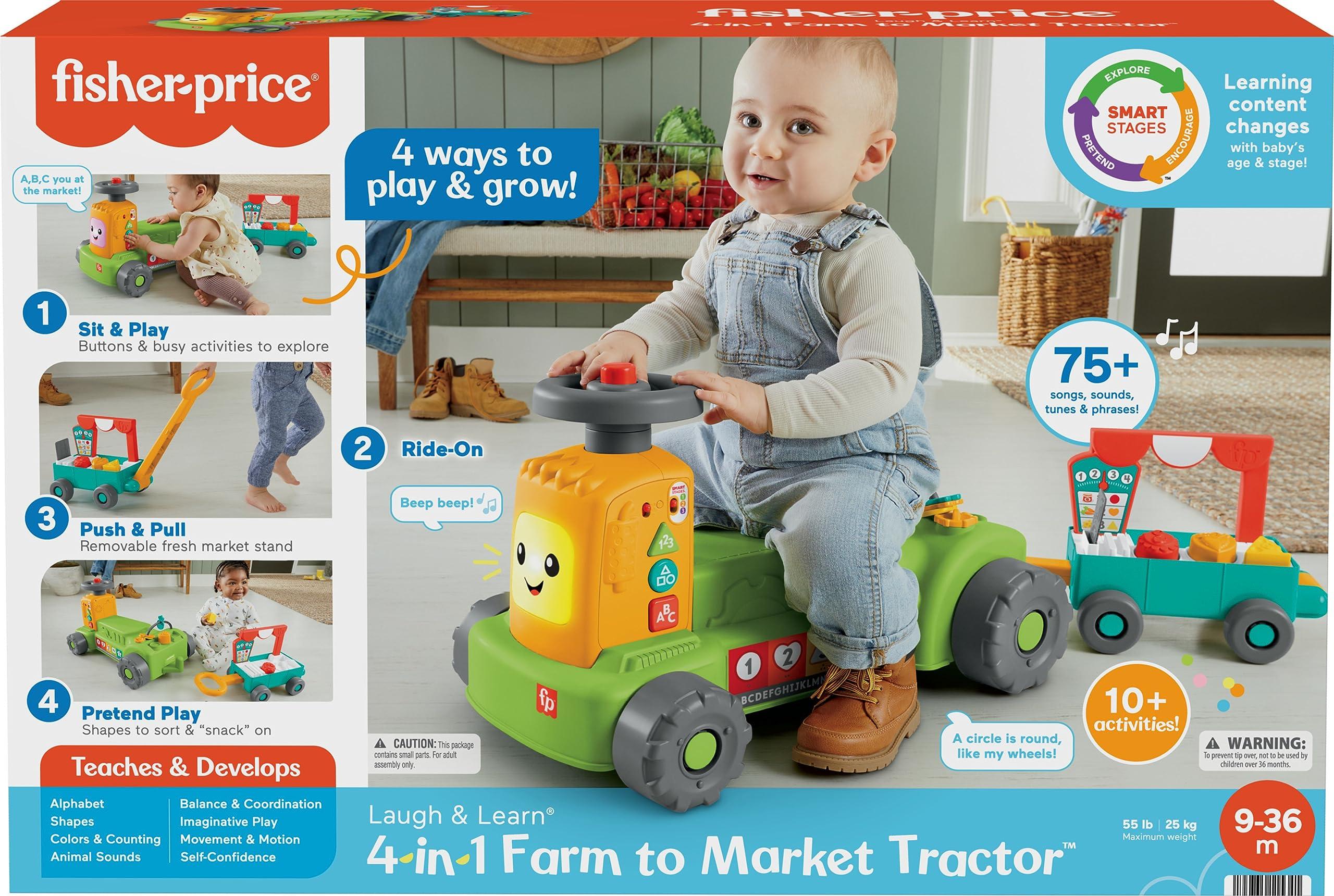 Fisher price push and ride toys online