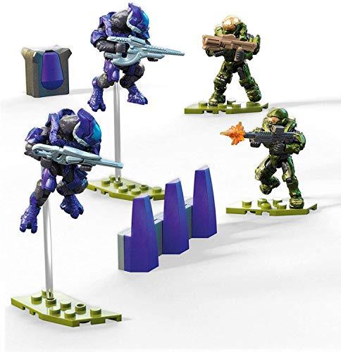 Mega Mega Construx Halo Spartan-IV Team Battle Micro Action Figure Building Set