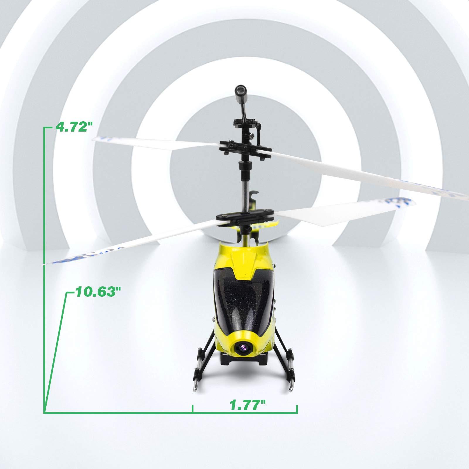 Cheerwing Cheerwing U12S Mini RC Helicopter with Camera Remote Control Helicopter for Kids and Adults