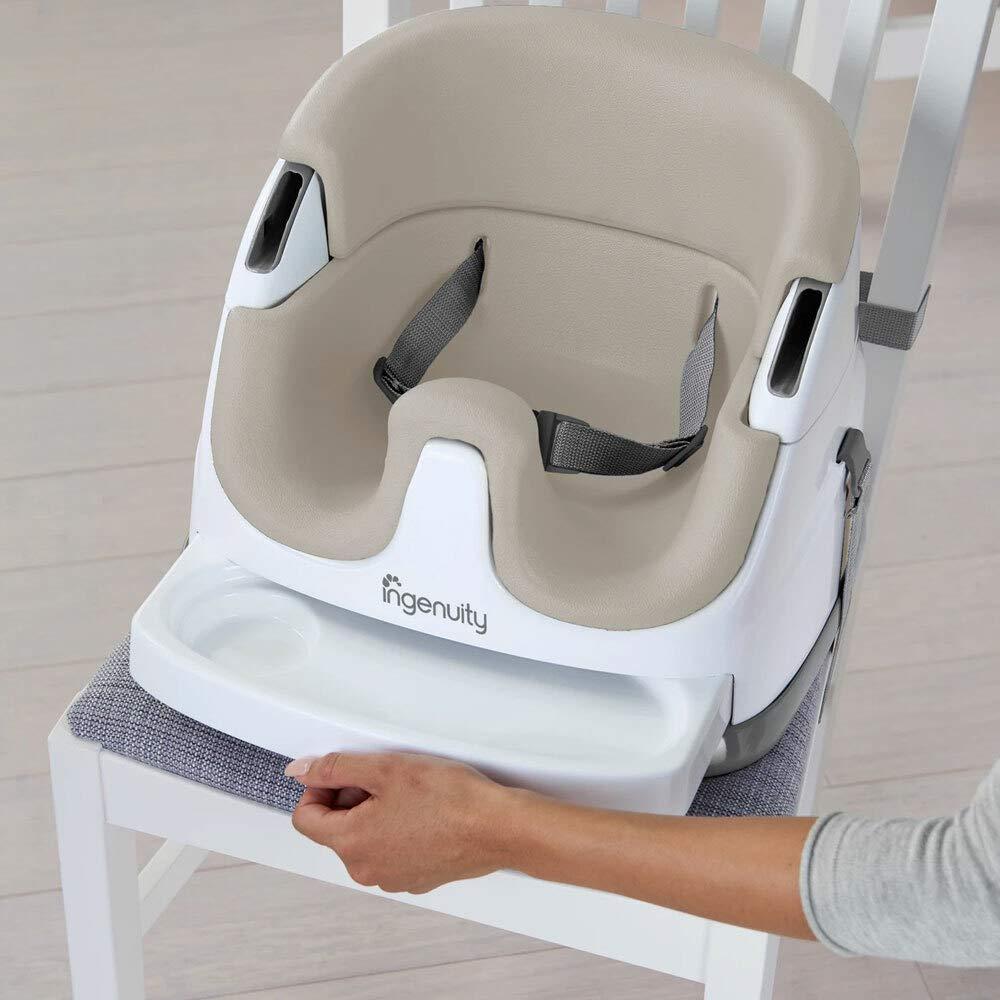 Ingenuity Ingenuity Baby Base 2-in-1 Seat - Cashmere - Booster Feeding Seat