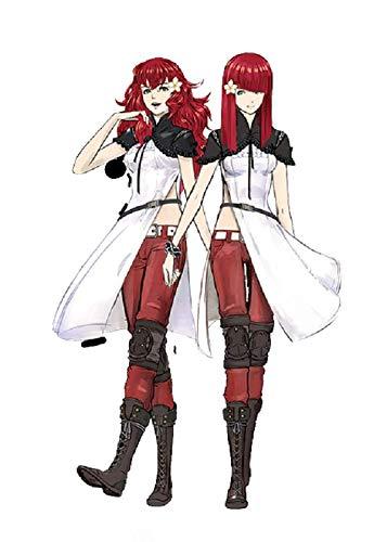 QILONG NieR:Automata BRING ARTS Devola/Popola Cosplay Costume 2653 (Female L)