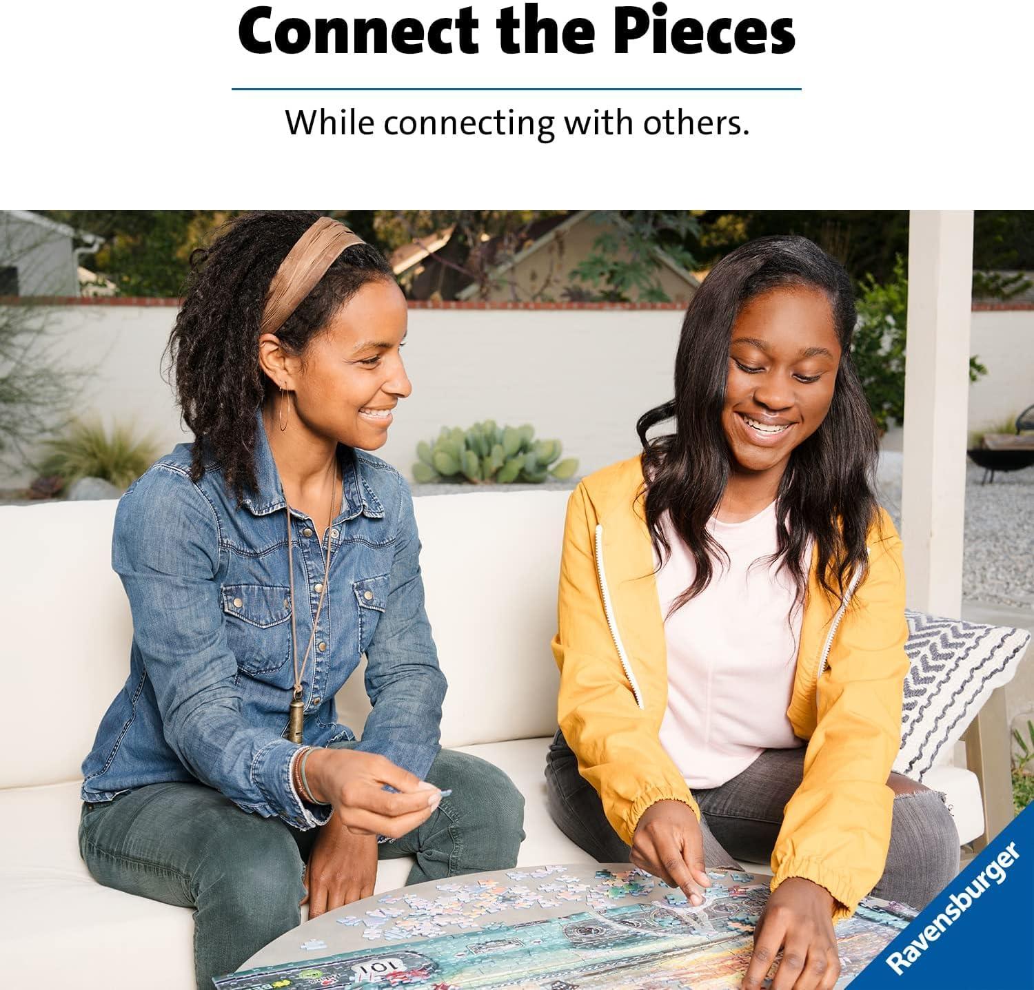 Ravensburger Ravensburger Novel Avenue Puzzle - 2000 Unique Precision-Cut Pieces | Superior Softclick Technology | Anti-Glare Surface | Ideal Gift for Puzzle Enthusiasts