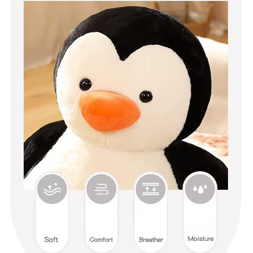 YUKOUQIAN YUKOUQIAN Penguin Stuffed Animal Cute Penguin Plush Doll Toy 8.5 inch Gift for Girls Boys Christmas (Penguin)
