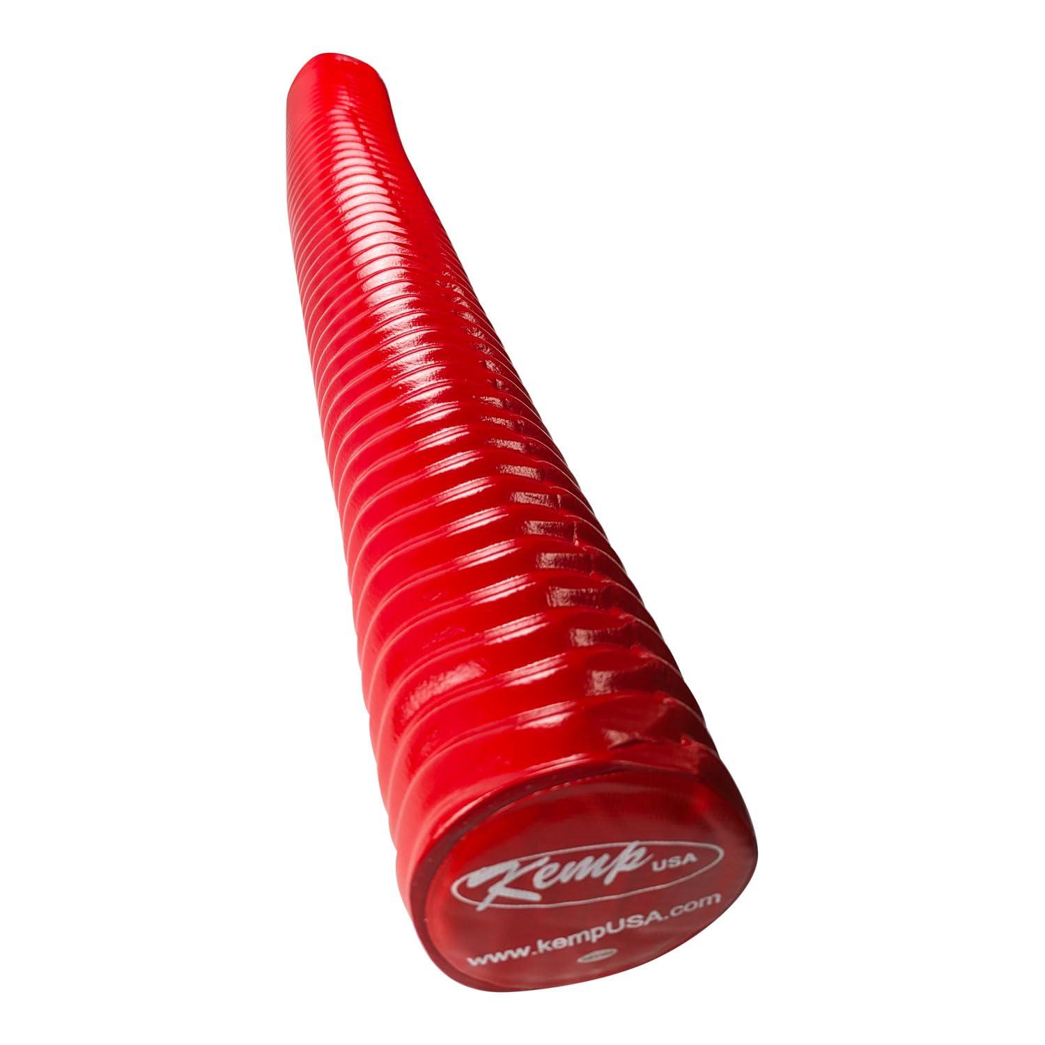 Kemp USA Kemp USA Pool Noodle - Kids & Adult Swimming Pool Floats - 3.5' UV-Resistant, Non-Slip Ribbed Texture - Comfortable Body-Conforming Foam Design Swimming Noodle (RED)