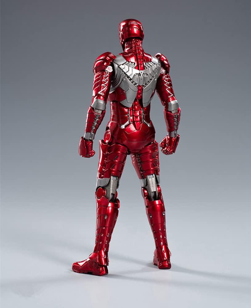 KaniHobby KaniHobby ZD Toys Marvel Studios 10th-Aniversary Series Iron Man 2 MK5 Mark V 7 Inches Action Figure(Iron Man MK5)