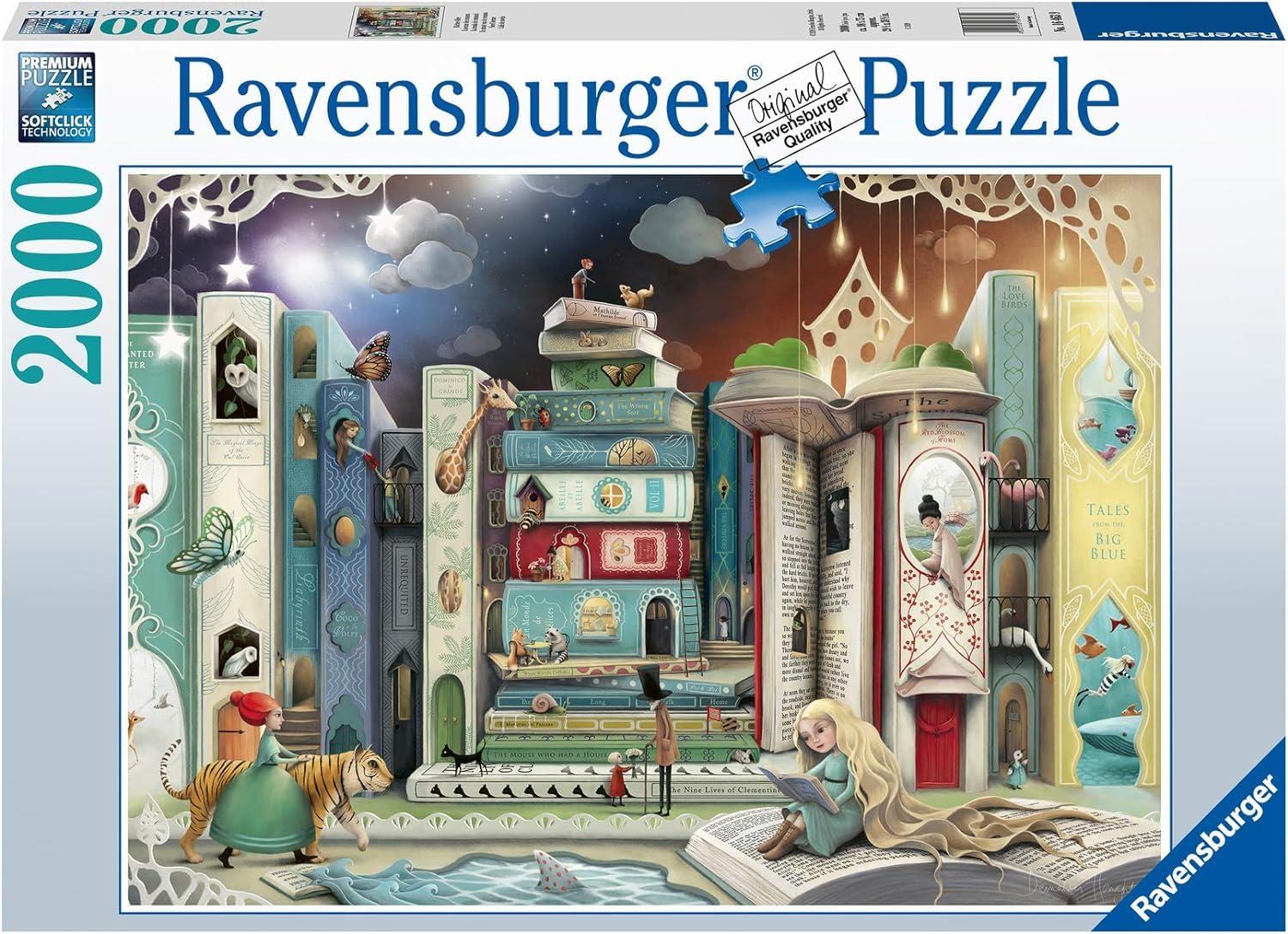 Ravensburger Ravensburger Novel Avenue Puzzle - 2000 Unique Precision-Cut Pieces | Superior Softclick Technology | Anti-Glare Surface | Ideal Gift for Puzzle Enthusiasts