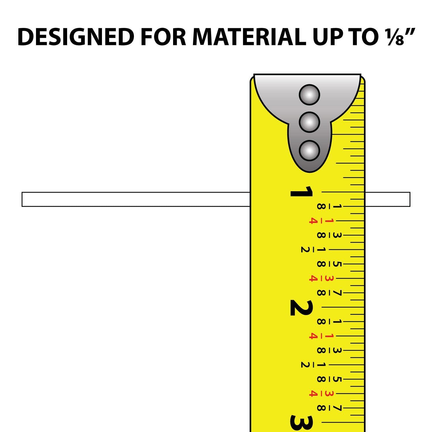 OUTWATER Outwater Plastics Black 1/8 Inch Styrene Plastic U Channel C Channel 60 Inch Lengths (Pack of 20, 100 Feet Total)