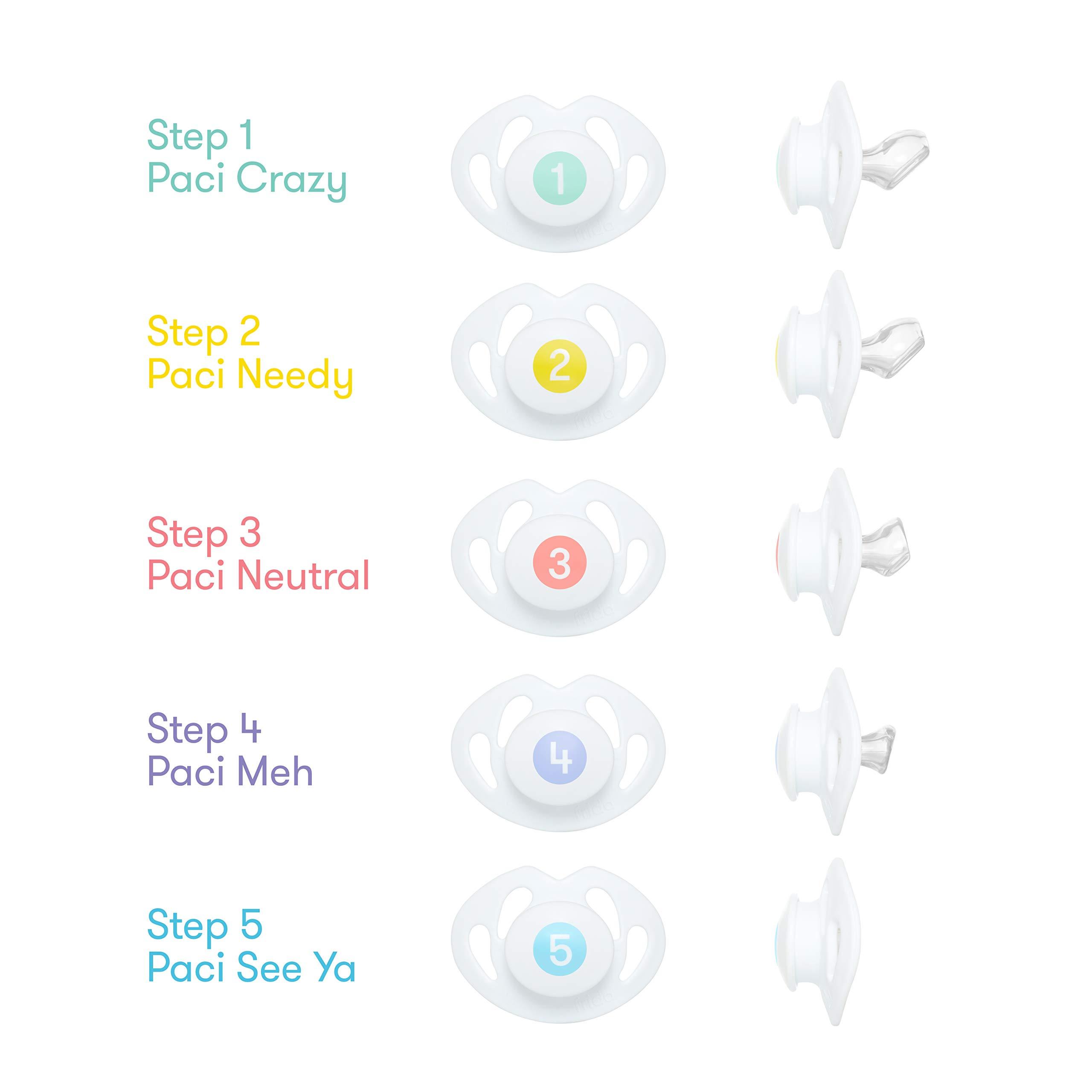 Frida Baby Frida Baby Silicone Paci Weaning System, BPA Free, Latex Free