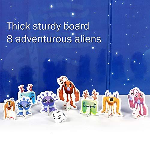 Logic Roots Logic Roots Cloud Hoppers Addition and Subtraction Game - Fun Math Board Game for 6 - 8 Year Olds, Easy to Play Educational Game for Kids at Home, Perfect STEM Toy Gift for Girls & Boys, Grade 1 & Up