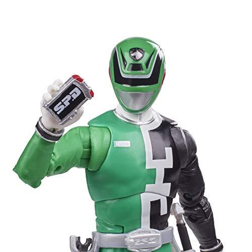 Power Rangers Power Rangers Lightning Collection S.P.D. Green Ranger 6-Inch Premium Collectible Action Figure Toy with Accessories