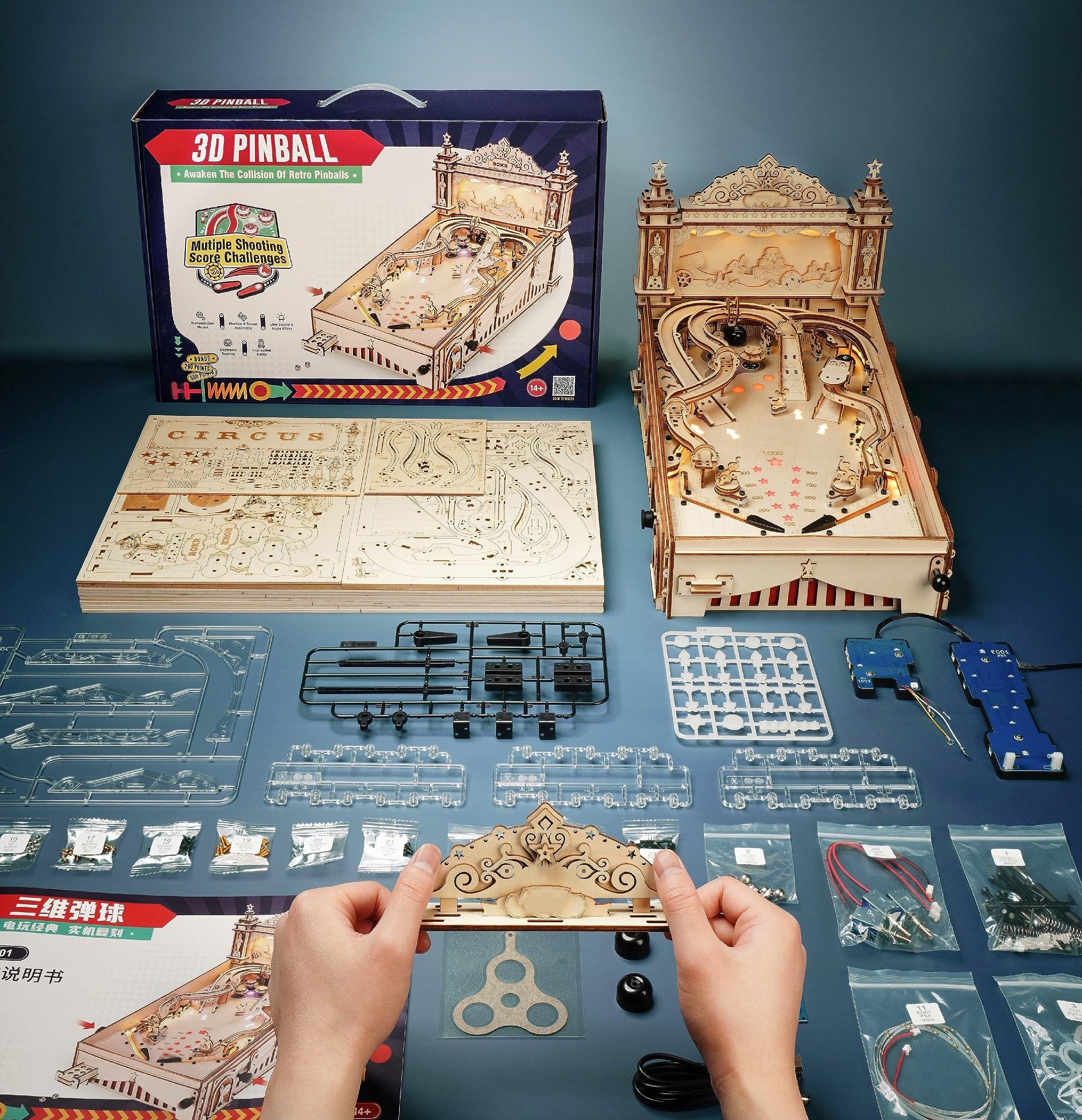 Wowood Wowood 3D Wooden Puzzles for Adults, 3D Puzzle Models for Adults to Build