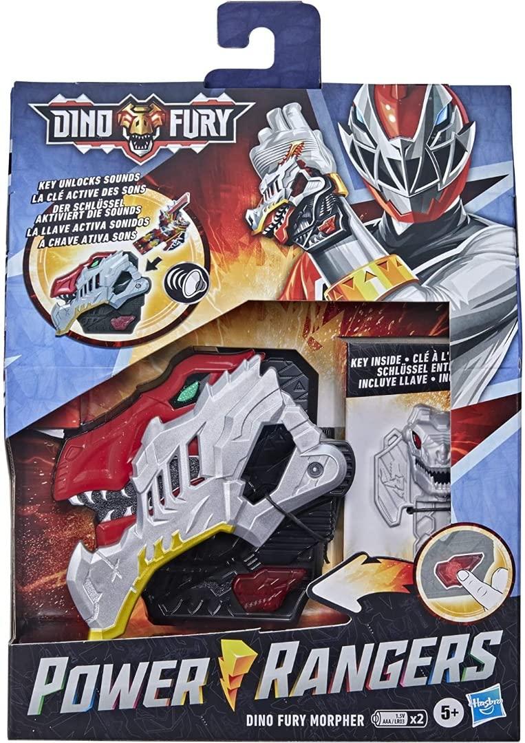 Hasbro Power Rangers Playskool Dino Fury Morpher Electronic Toy with Lights and Sounds Includes Dino Fury Key Inspired TV Show Ages 5 and Up