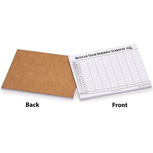 Yellow Mountain Imports Yellow Mountain Imports Mexican Train Dominoes Scorepad - 50 Sheets