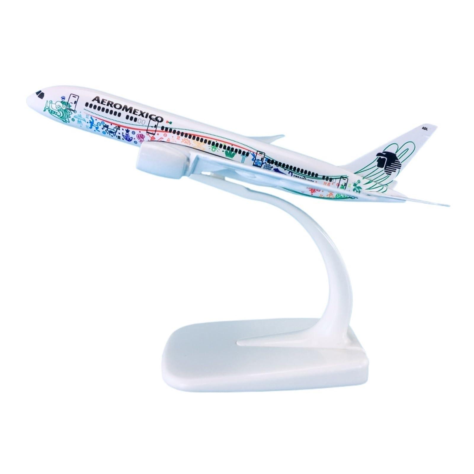 WJXBBON WJXBBON for Aeromexico Airplane Model Aircrafts Boeing B787-9 Plane Model