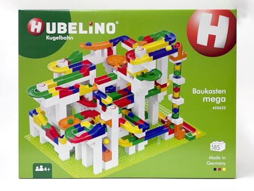 Hubelino Hubelino Mega Building Box - Deluxe 585 Piece Marble Run Playset (Made in Germany)