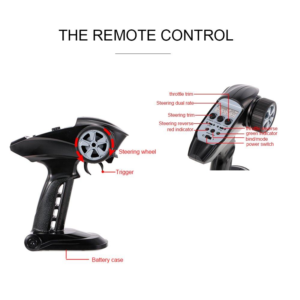 Goolsky Gooksky HBX 2098B RC Car 1/24 2.4GHz 4WD 4WS Devastator Rock Crawler RTR with Double Servo Off-Road Car