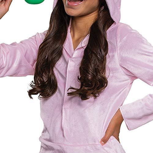 Disguise Jigglypuff Pokemon Kids Costume, Official Pokemon Hooded Jumpsuit with Microphone, Classic Size Extra Large (14-16) Multicolored