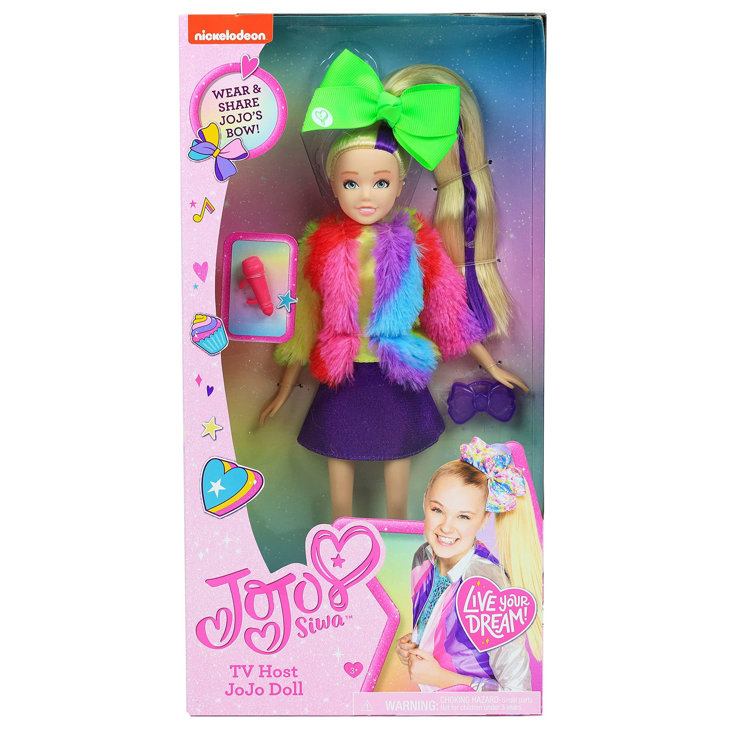 Just Play JoJo Siwa Fashion Doll, TV host, 10-inch doll, Kids Toys for Ages 3 Up by Just Play