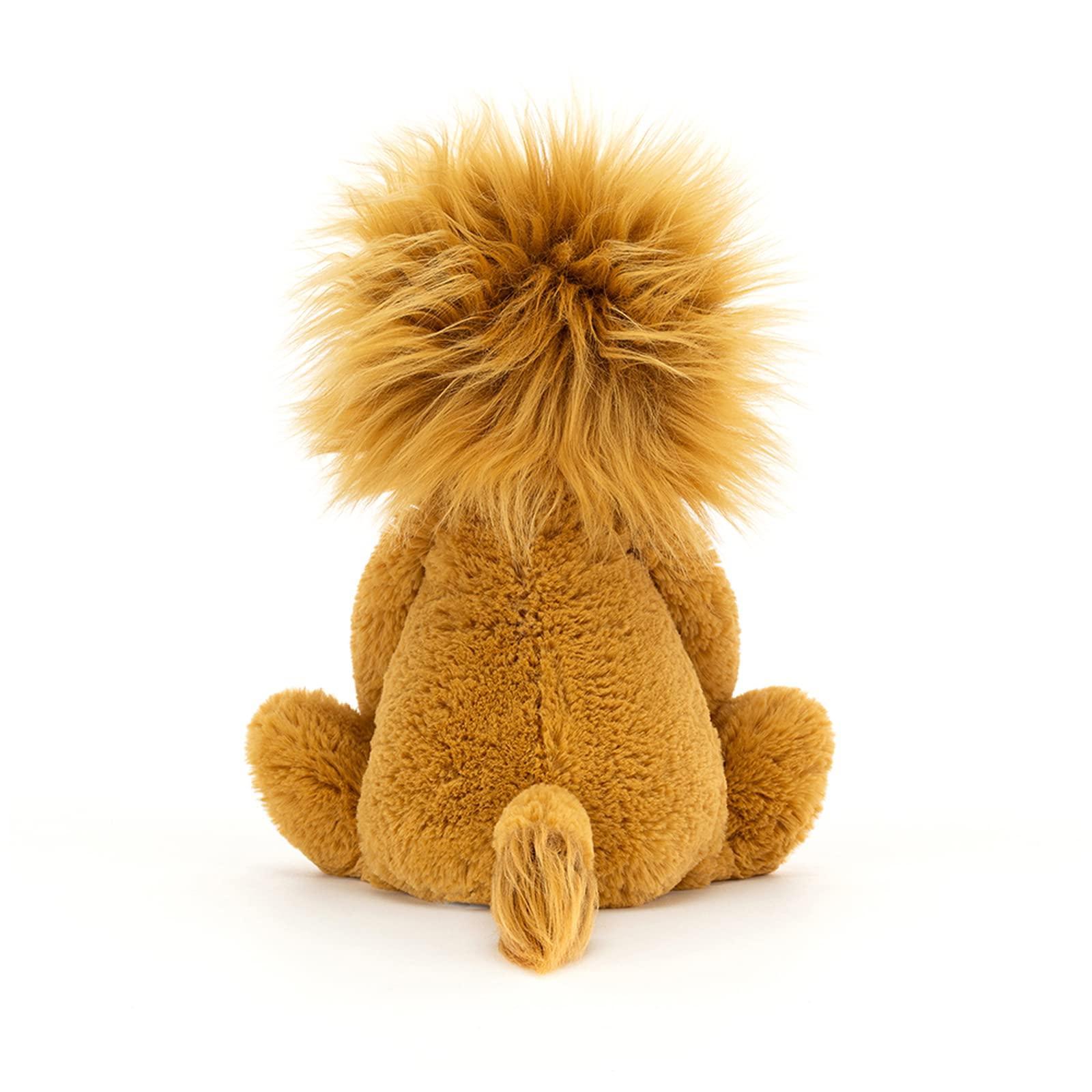 Jellycat Jellycat Bashful Lion Stuffed Animal, Medium 12 inches | Big Cat Plush Toy | Classic Children\&#x27;s Gift