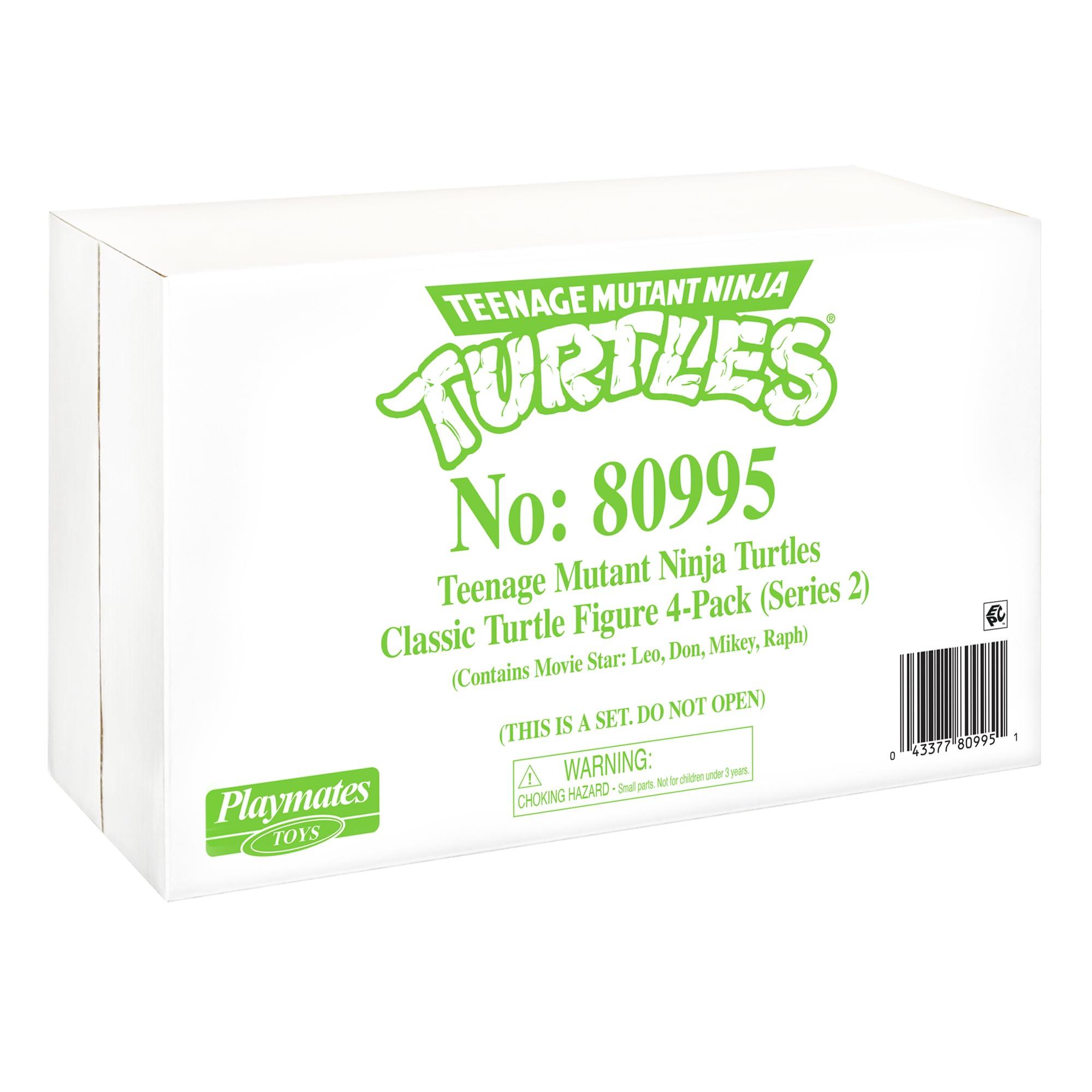 Teenage Mutant Ninja Turtles Micro Mutant Teenage Mutant Ninja Turtles Micro Mutant TMNT Classic Movie Star Soft Bundle