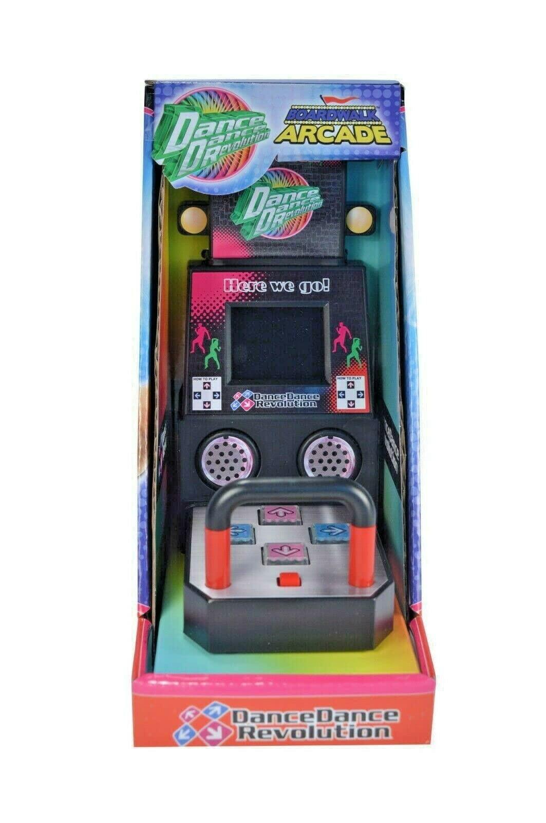 Tiny Arcade Tiny Arcade Boardwalk Arcade Dance Dance Revolution, Red, Miniature
