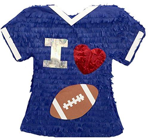 A Pinata 4 U I Love Football Jersey Pinata