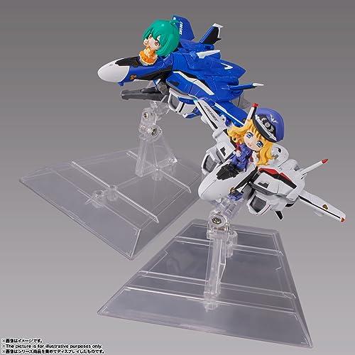 TAMASHII NATIONS Tamashii Nations - Macross Frontier - VF-25F Messiah Valkyrie (Alto Use) with Sheryl, Bandai Spirits Tiny Session