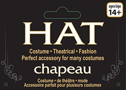 Forum Novelties Forum Novelties Men's Hat-Brown Mountie Party Supplies, Standard 73653, Black