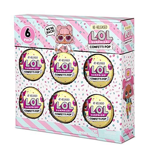 L.O.L. Surprise! Confetti Pop 6 Pack Angel – 6 Re-Released Dolls