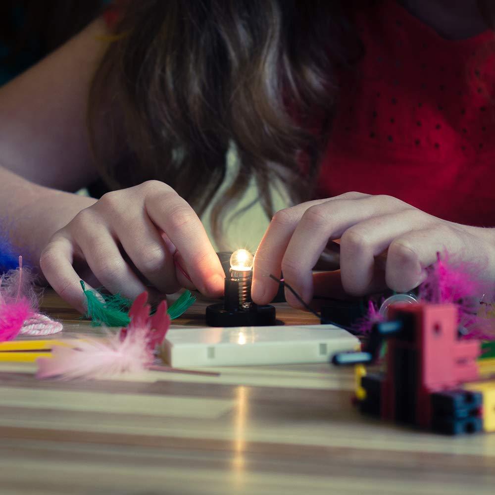 Sntieecr Sntieecr Electric Circuit Motor Kit, Science Experiment Educational Montessori Learning Kits Set for Kids DIY STEM Engineering Project, for Kids