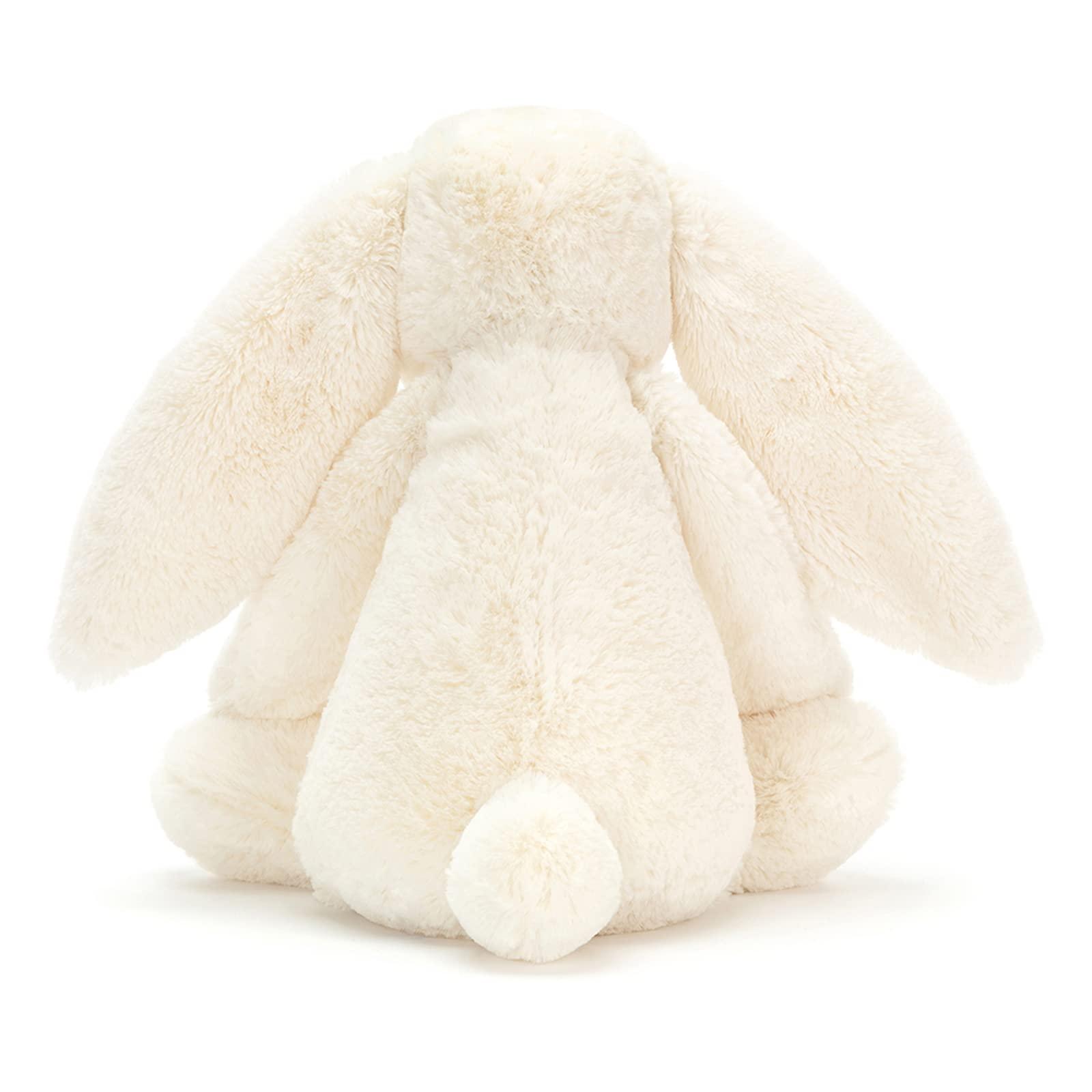 Jellycat Jellycat Bashful Cream Bunny Stuffed Animal, Large 14 inches | Rabbit and Bunny Plush Toy | Classic Children\'s Gift