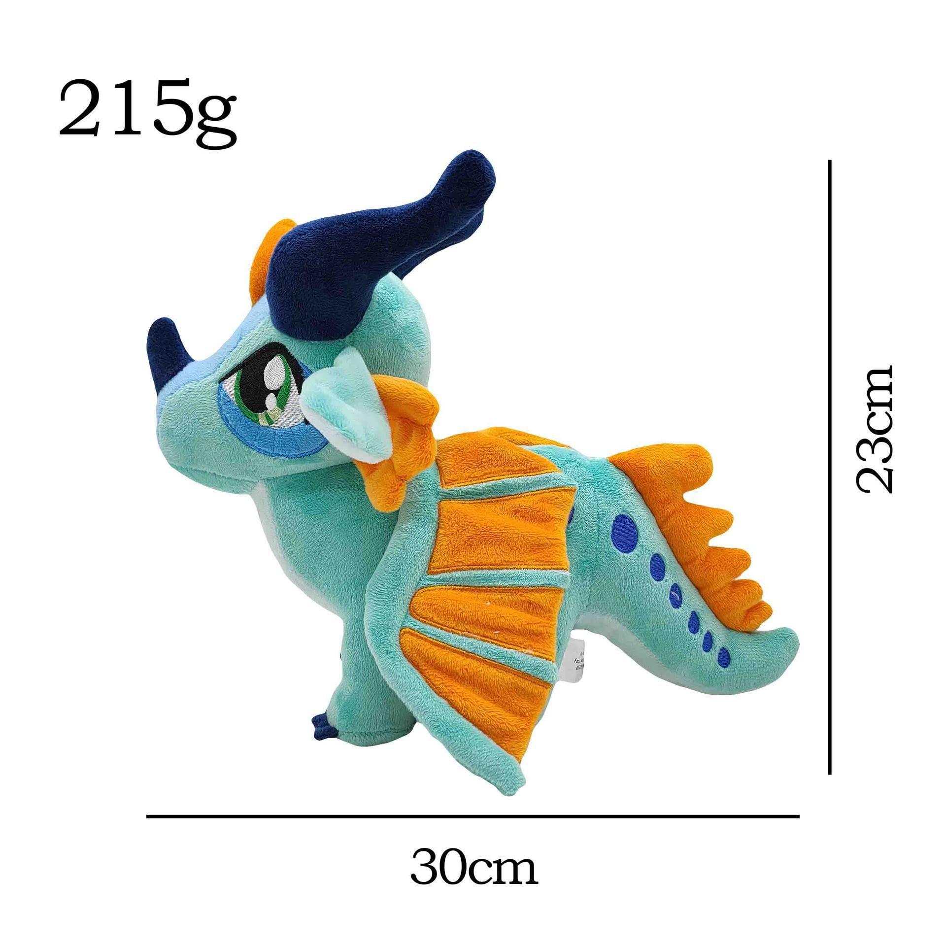 Helltaker Helltaker Wings of Fire Dragon Plush Toy Dragon Doll Toys Figures Stuffed Animals for Adult Kids Birthday Gifts
