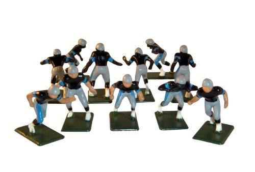 Tudor Games Electric Football 11 Regular Size Men in Grey Light Blue Black Home Uniform