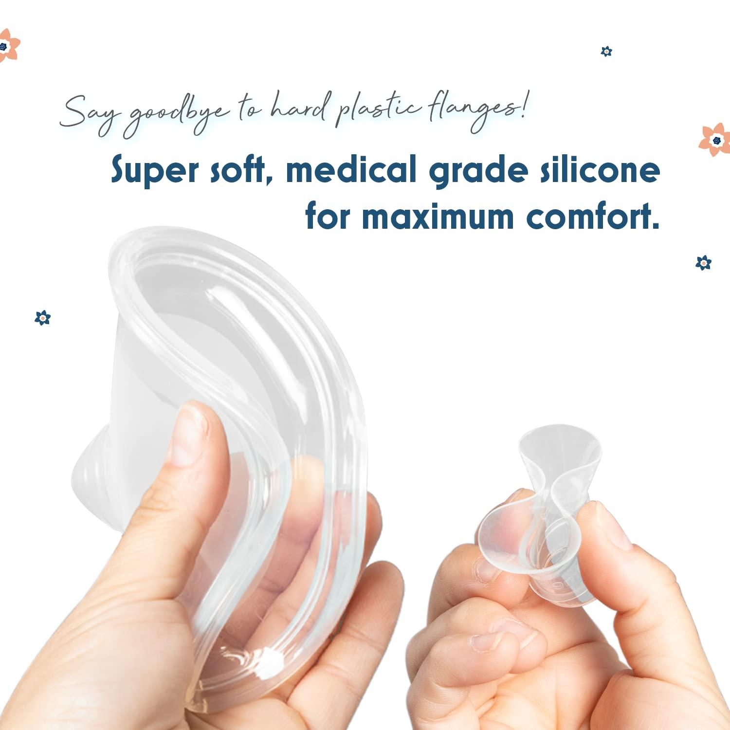 IDAHO JONES Idaho Jones Breast Milk Collection Cups & Replacement Parts Bundle - Ultimate Pumping Convenience for Nursing Moms