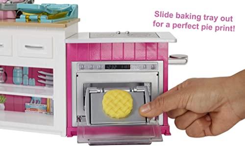 Barbie Barbie Careers Playset, Ultimate Kitchen Set with Blonde Chef Fashion Doll, Food Molds, 5 Dough Colors & 20+ Accessories, Lights & Sounds (Amazon Exclusive)
