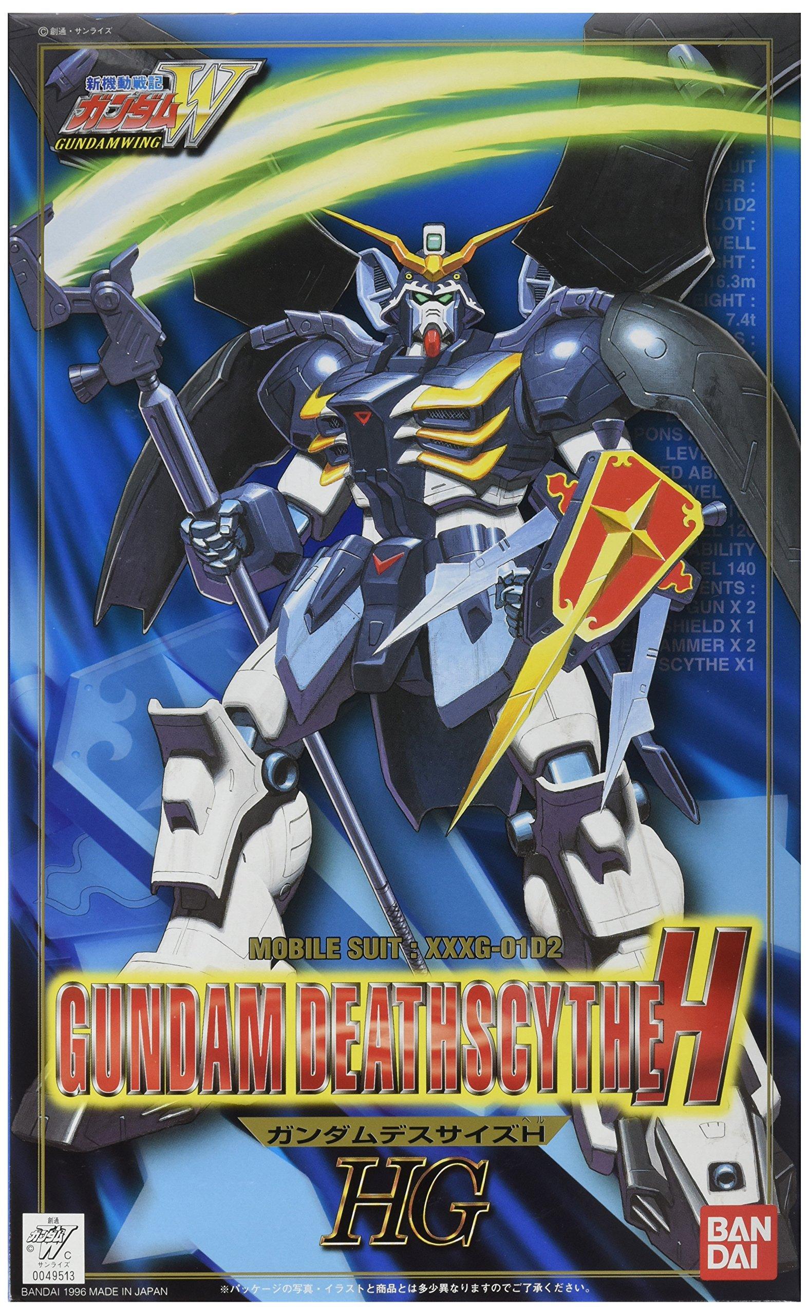 Bandai Hobby Bandai Hobby #07 1/100 Model W Series Deathscythe Hell High Grade Gundam Action Figure