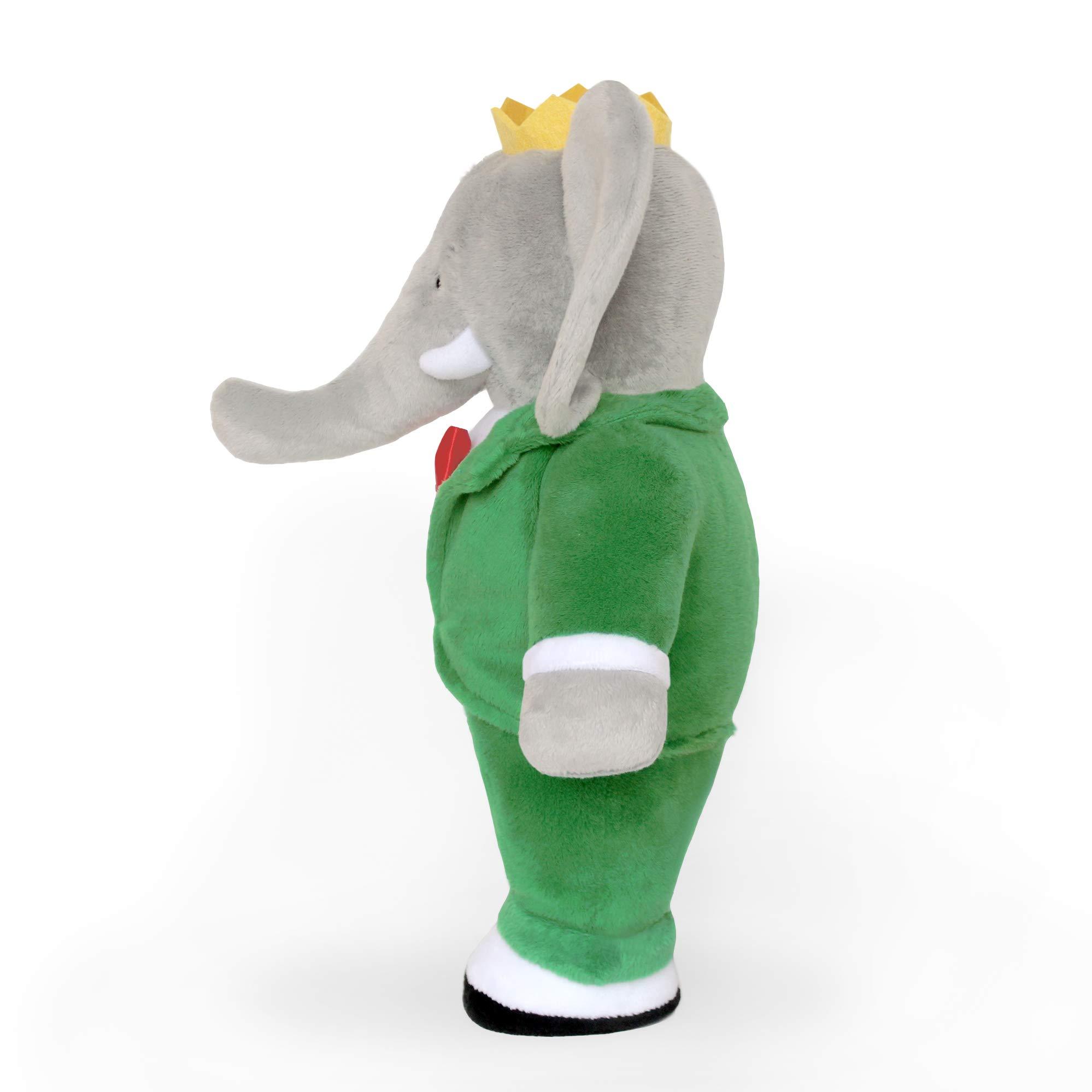 YOTTOY YOTTOY Classics Collection | Classic Standing Babar Soft Stuffed Animal Plush- 13